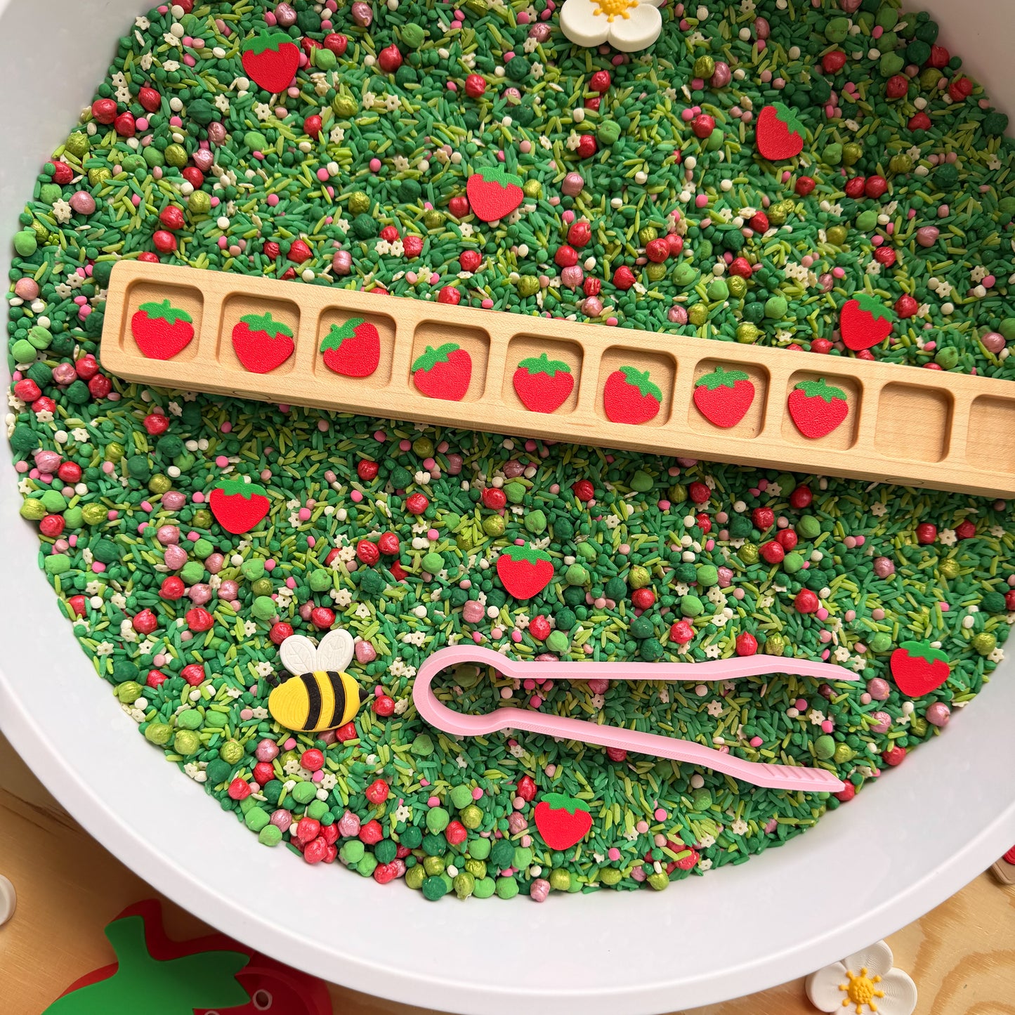 3D Printed Mini Strawberries