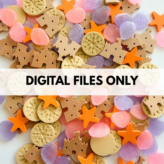 DIGITAL DOWNLOAD | Beach Mini Bits STL File