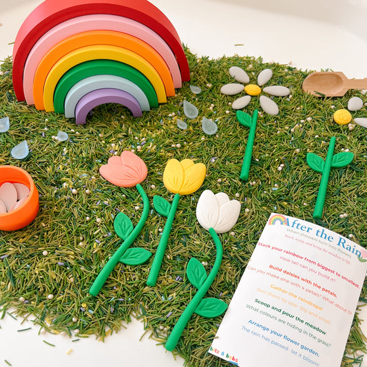 After the Rain Sensory Kit- Base + Bits & Bobs (No Bin)