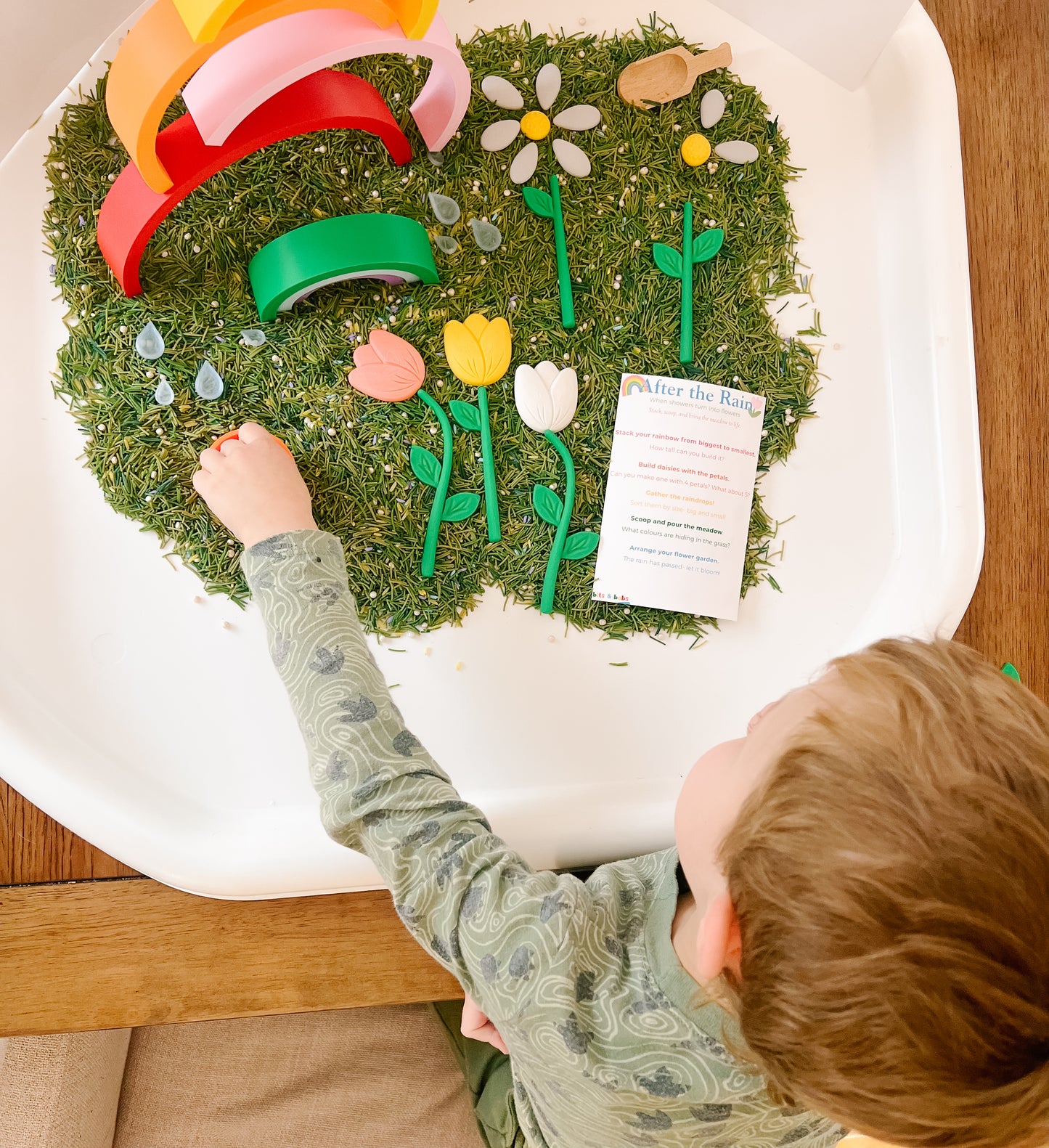 After the Rain Sensory Kit- Base + Bits & Bobs (No Bin)